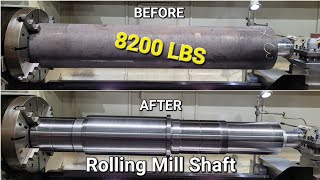 Rolling Mill Shaft | KENNAMETAL FIX8 | Hankook CNC LATHE