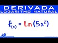 Derivada de Logaritmo Natural | Ejemplo 1