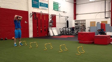 Hurdle jump with bounce