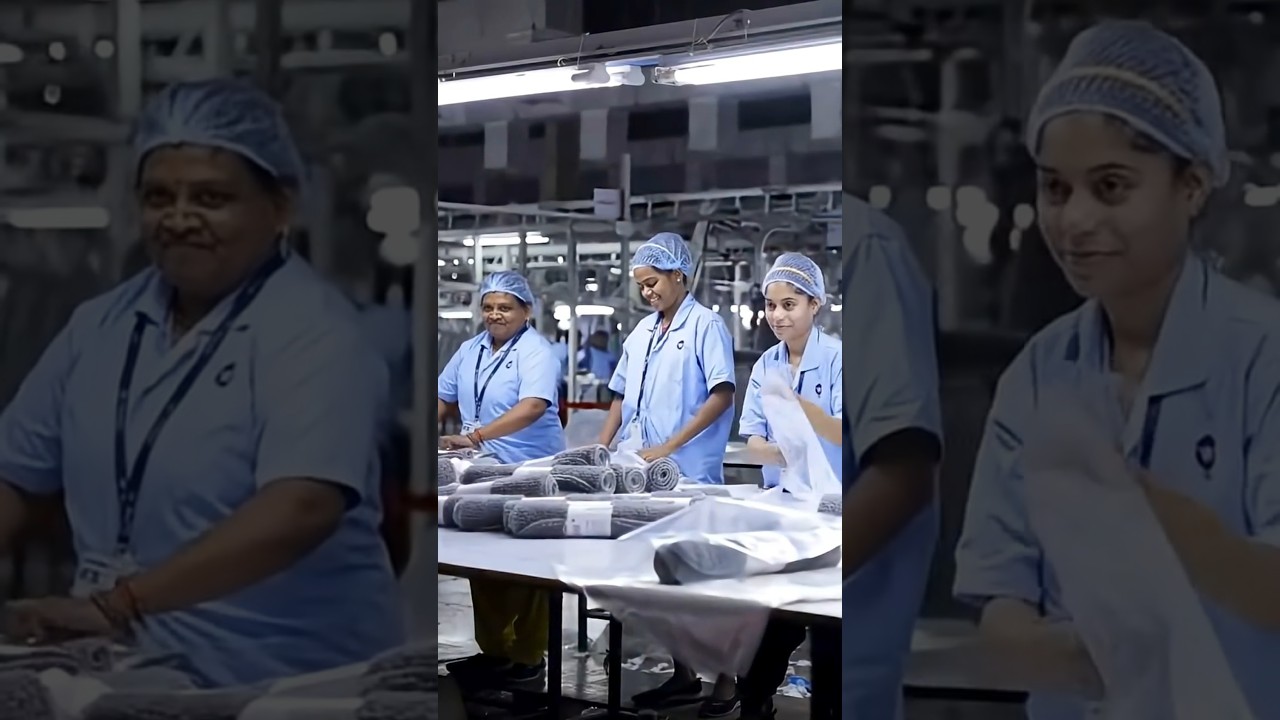 Export Quality Garment Packing | Full Factory Workflow 📦🧥