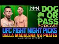 FULL BREAKDOWN! | UFC Fight Night | Jack Della Madalena vs Carlos Prates, Predictions, Props!