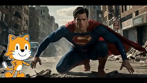How to make a Superman game in ScratchJr (Step by step follow along kids coding tutorial on iPad)