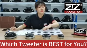 Best 4 Tweeter Speaker | Compare Neodymium HF Driver for Line Array or Top Speakers😯