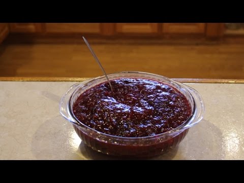 Cranberry Sauce/ Homemade with a DSH Twist