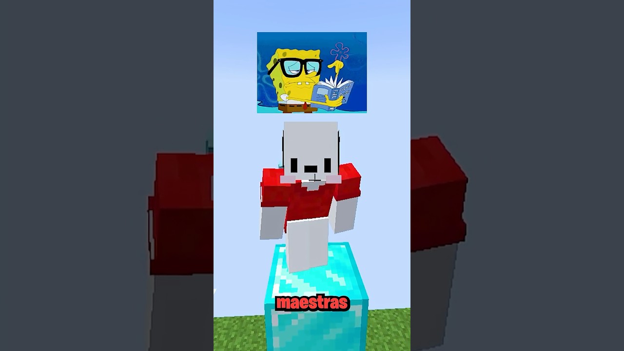 Telepatía en MINECRAFT #shorts #minecraft