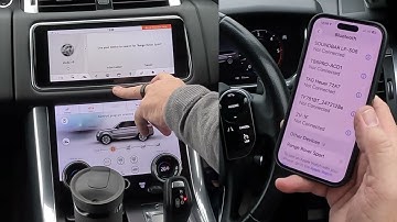 How to pair a mobile to the bluetooth audio system in a 2020 RANGE ROVER SPORT SDV6 HSE 3 0 SDV6 HSE