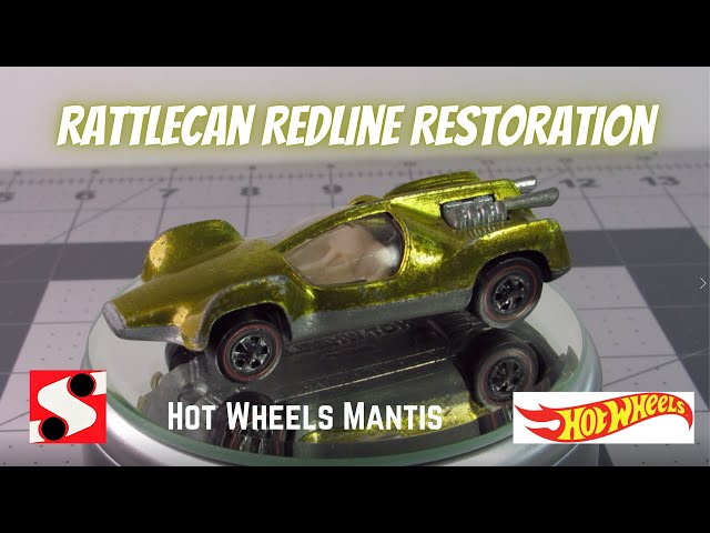 VTG 1969 Redline Hot Wheels Mantis Pink Mattel U.S.A