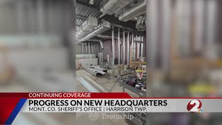 Progress on new MCSO headquarters in Harrison Twp.