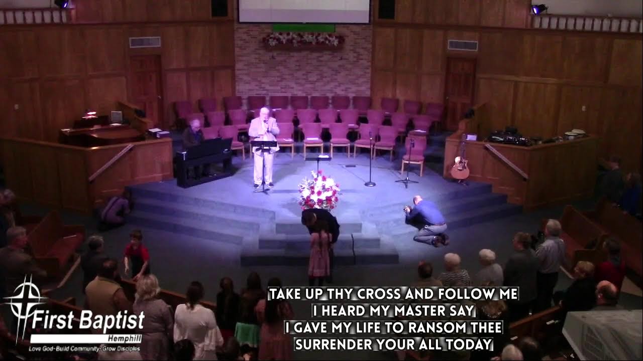 First Baptist Church Hemphill, Tx Live Sunday Worship Service YouTube