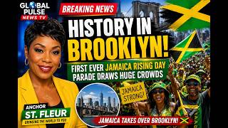 🇯🇲 HISTORY IN BROOKLYN! First-Ever Jamaica Rising Day Parade Takes Over NYC 🎉