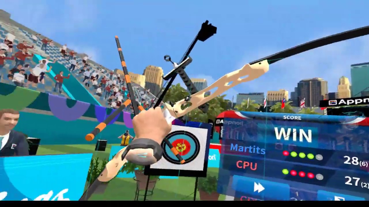 Archery Kings VR playthrough. VR gameplay. Let's play demo.