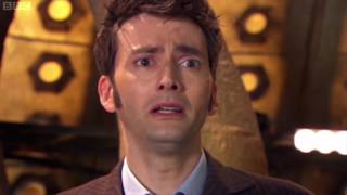 The Tenth Doctors regeneration except the score is replaced with Cinema by Skrillex