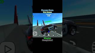 Escape from the Chase Mission Completed in Car Simulator 2 🔥💯 #shorts screenshot 4