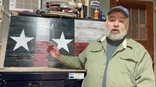 Wooden Texas Flags by Blue Top Ranch Homestead 355 views 2 years ago 15 minutes