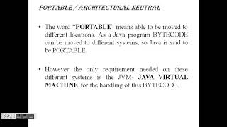 Portable and Architectural Neutral