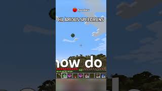 I Found The Funniest FAKE Minecraft Speedrun…