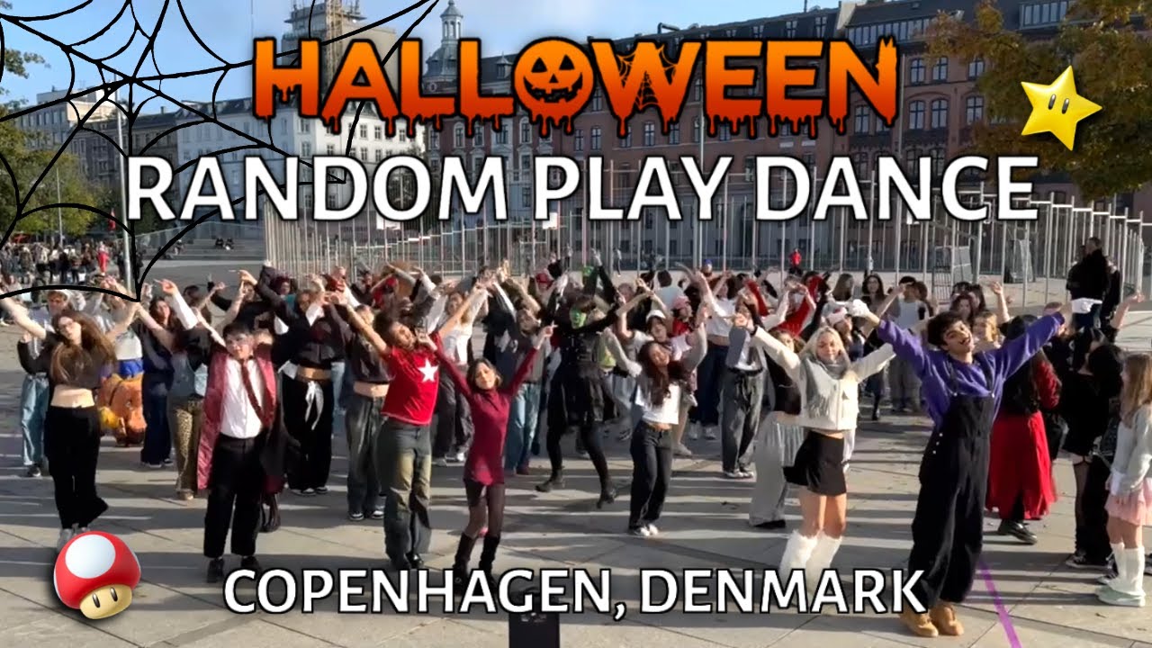 [KPOP IN PUBLIC] HALLOWEEN RANDOM PLAY DANCE 랜덤플레이댄스 in Copenhagen, Denmark 2024 | EUNOIA DANCE CREW