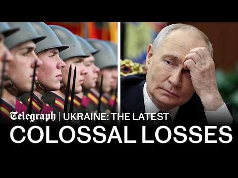 Video Putin faces bloodiest month for a year and half, as tens of thousands fall | Russia-Ukraine war news