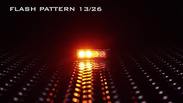 Z-4 TIR LED Surface Mount & LED Grille Light Flash Patterns