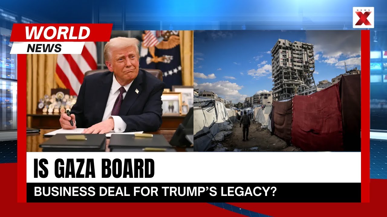 Trump Turns Diplomacy Into Cash Strategy – Is Gaza Peace Board Just A Cover? | NewsX
