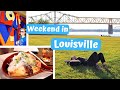 Louisville, Kentucky in a Weekend | Trying a HOT BROWN + Touring Angel&#39;s Envy Bourbon Distillery