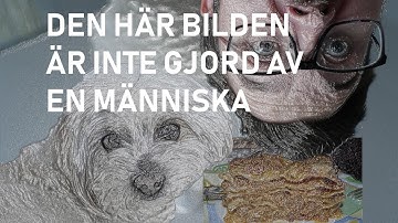 SRGAN skapar abstrakt konst.