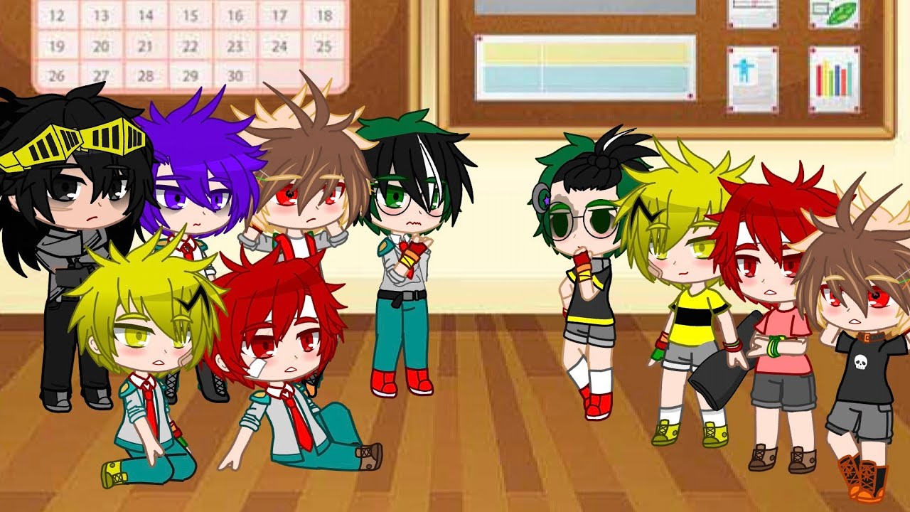 BakuKiriKamiDeku goes to the beginning of the year Class 1A | My Dadzawa AU | BakuKiriKamiDeku obvi