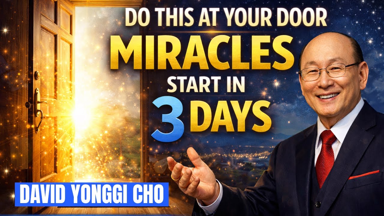 “Miracles Start at Your Door in 3 Days – David Yonggi Cho Reveals How” 