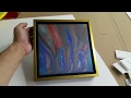 Acrylic pour painting - Arylic Pouring - Fluid painting - Fluid art - New techniques