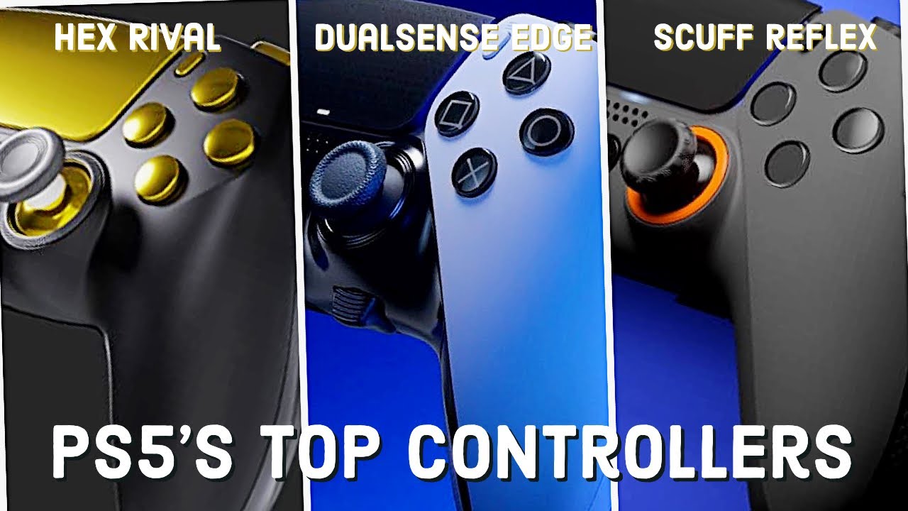 First Look At New PS5 Dualsense Edge! vs Scuff Reflex vs Hex Rival Pro 