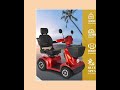 All Terrain 1000W Electric Bariatic Mobility Scooter