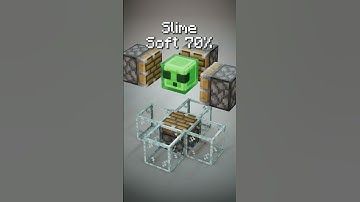 Minecraft Slime 3D Simulaiton #3dart #3danimation #satisfying #asmr #shorts