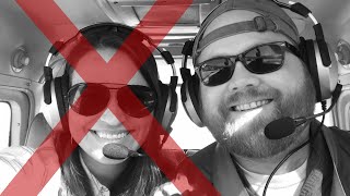 You shouldn’t take loved ones flying with you if…