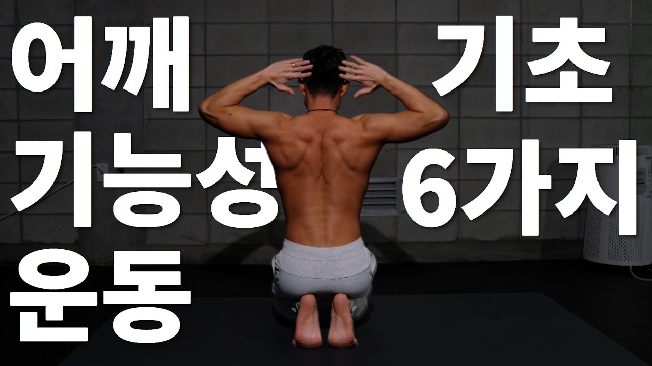 800만뷰 어깨,견갑골 기능성운동 보고 따라하세요 (어깨통증,어깨뭉침 운동)