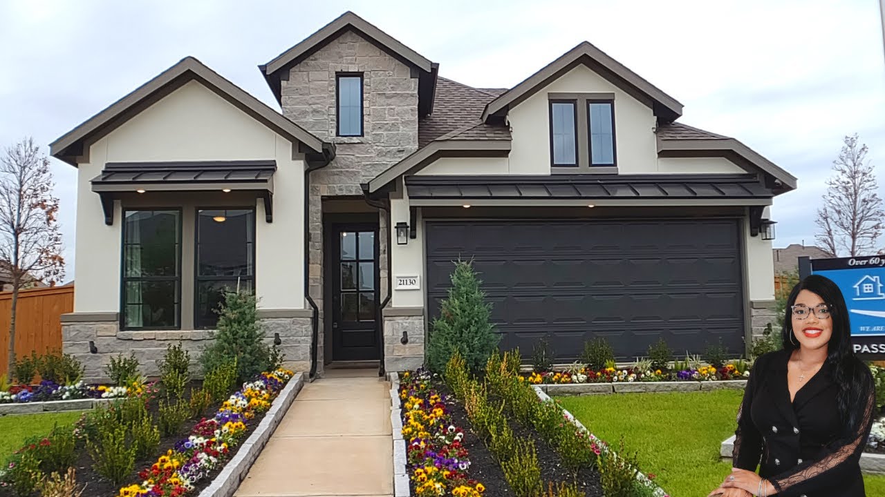 Modern Model Home Tour | Houston TX | Tri-Coast Homes |  The Melbourne | 4 Bed | 3 Bath | 1,863+ SF