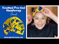 Everything about the KNOTTED PRE-TIED HEADWRAP