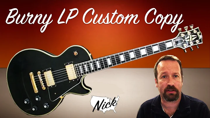 JAPANUARY! Burny Les Paul Custom - Lawsuit Era Gibson Copy From Fernandes Japan