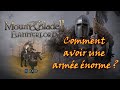 Comment avoir une arme norme   how to get a massive army   mount  blade ii  bannerlord