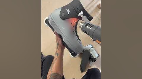 Using A Heat Gun on Razors Shift 2 Skates