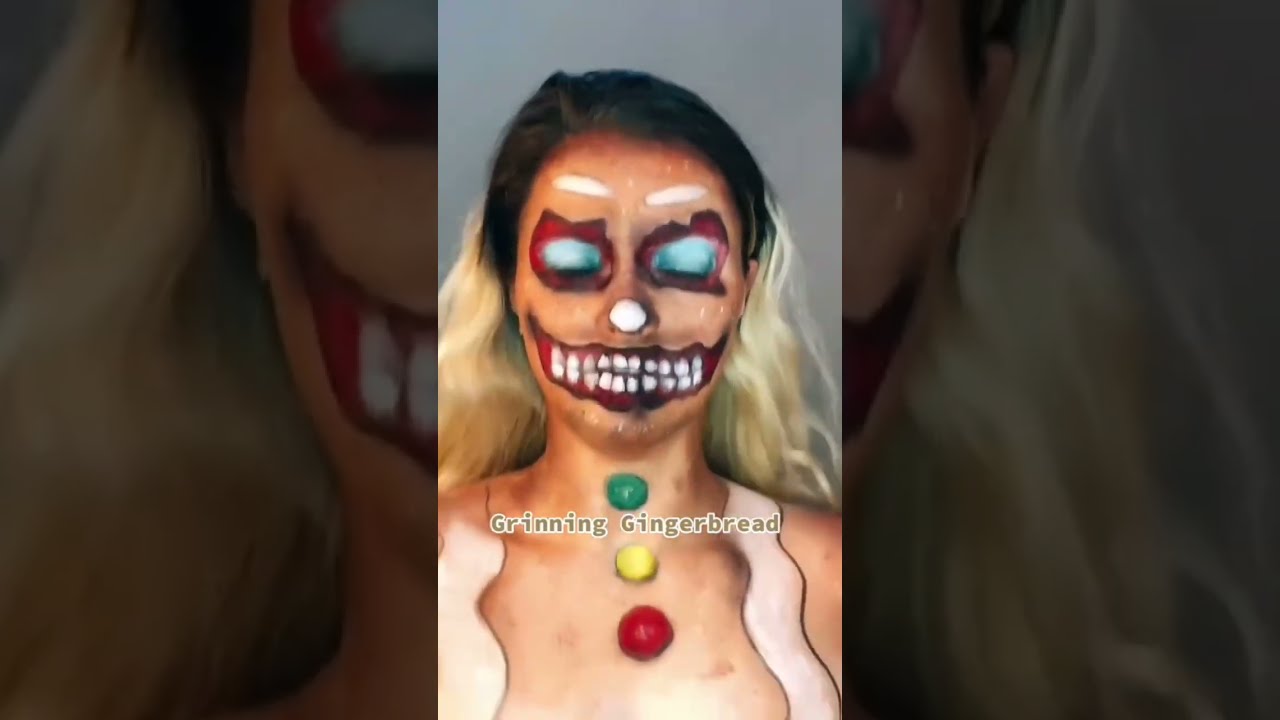 Merry Christmas And Happy Horrordays Watch Till The End Shorts Makeup