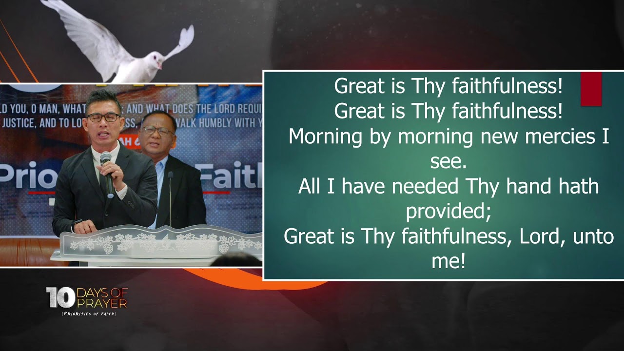 Live 10 days of prayer priorities of faith session 5 january 10