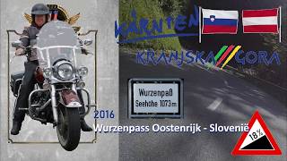 De Wurzenpass Of Korensko Sedlo Op De Harley Davidson Road King In 2014