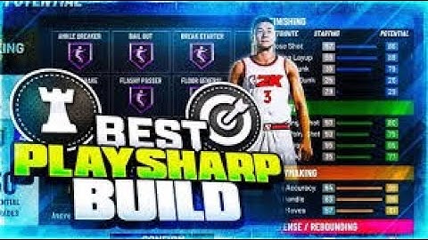 THE BEST PLAYSHARP BUILD IN NBA 2K20 - STEPHEN CURRY - KYRIE IRVING - GILBERT ARENAS