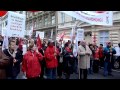 GPA-djp Protest KVV Handel in Wien,17112010