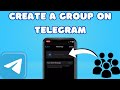 How to Create a Group on Telegram (2024)