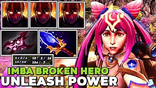 Marci Armlet of Mordiggian Safelane Unleash Power Imba Broken Hero - Dota 2