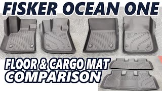 Fisker Ocean One - Floor & Cargo Mats Comparison