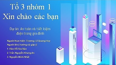 An toàn và tiết kiệm điện trong gia đình - Công Nghệ lớp 6