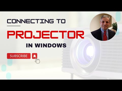 Windows 10: Connecting to a Projector and Using Extended Desktop (Dual Monitors) hqdefault