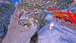 Can Spartans Rescue the Kitten on the Hill from Skeleton ARMY?  - Ultimate Epic Battle Simulator screenshot 5